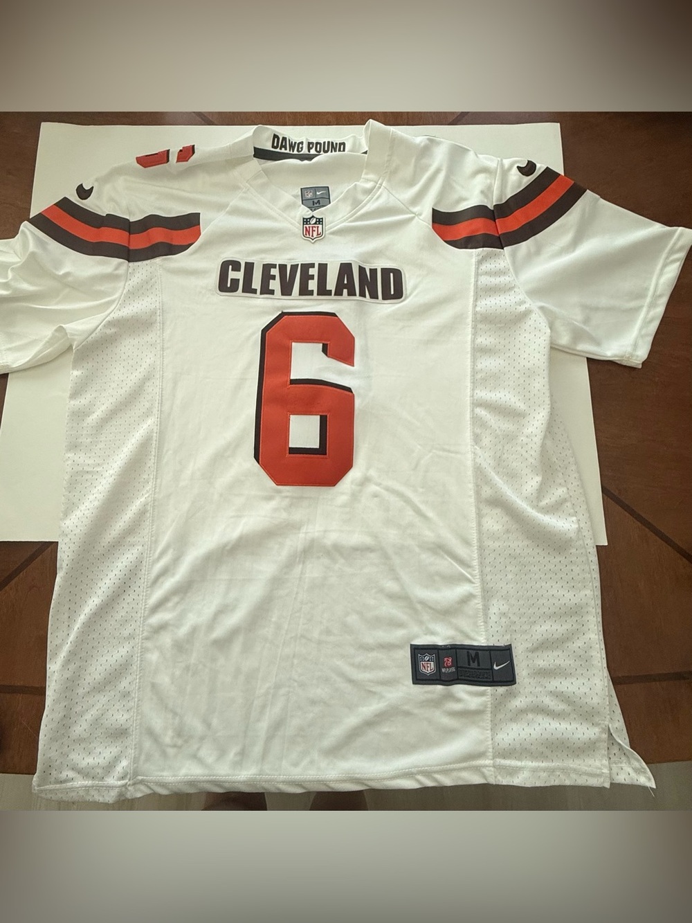 Nike Cleveland Browns Baker Mayfield #6 Jersey